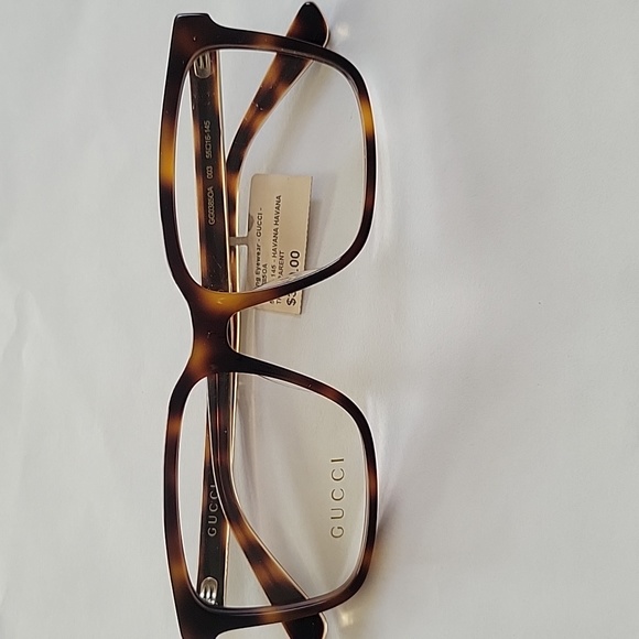 Gucci Frames GG0385OA Havana 55-16-145 - Picture 2 of 3